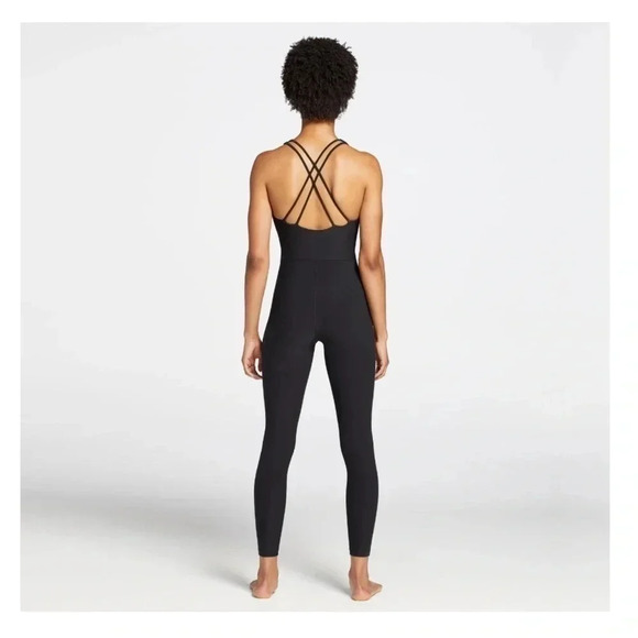 CALIA LustraLux Fitted Bodysuit Pure Black Multiple Sizes - Picture 2 of 10